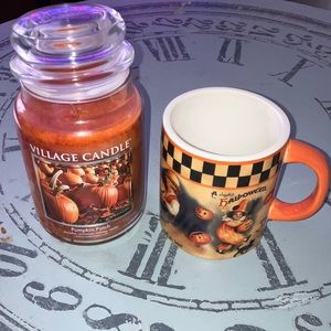 26oz Pumpkin Patch Yankee Candle and Halloween Mug